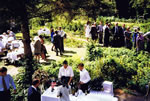 Wedding at The Mead 1990.